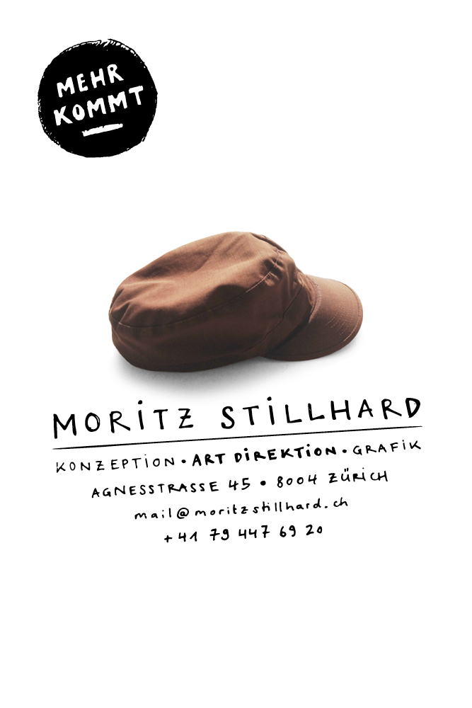 Moritz Stillhard - Konzeption - Artdirektion - Grafik